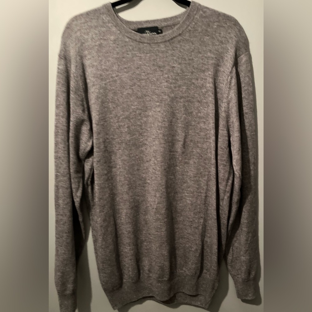 Rodd & Gunn Charcoal Knit Sweater. Cashmere blend. Size XL. New with tags.